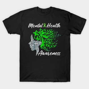 Mental health awareness girl T-Shirt